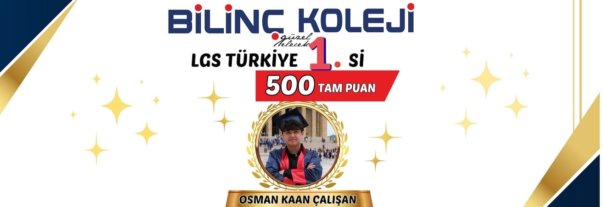 LGS Türkiye Birincisi Bilinç Koleji'nden 