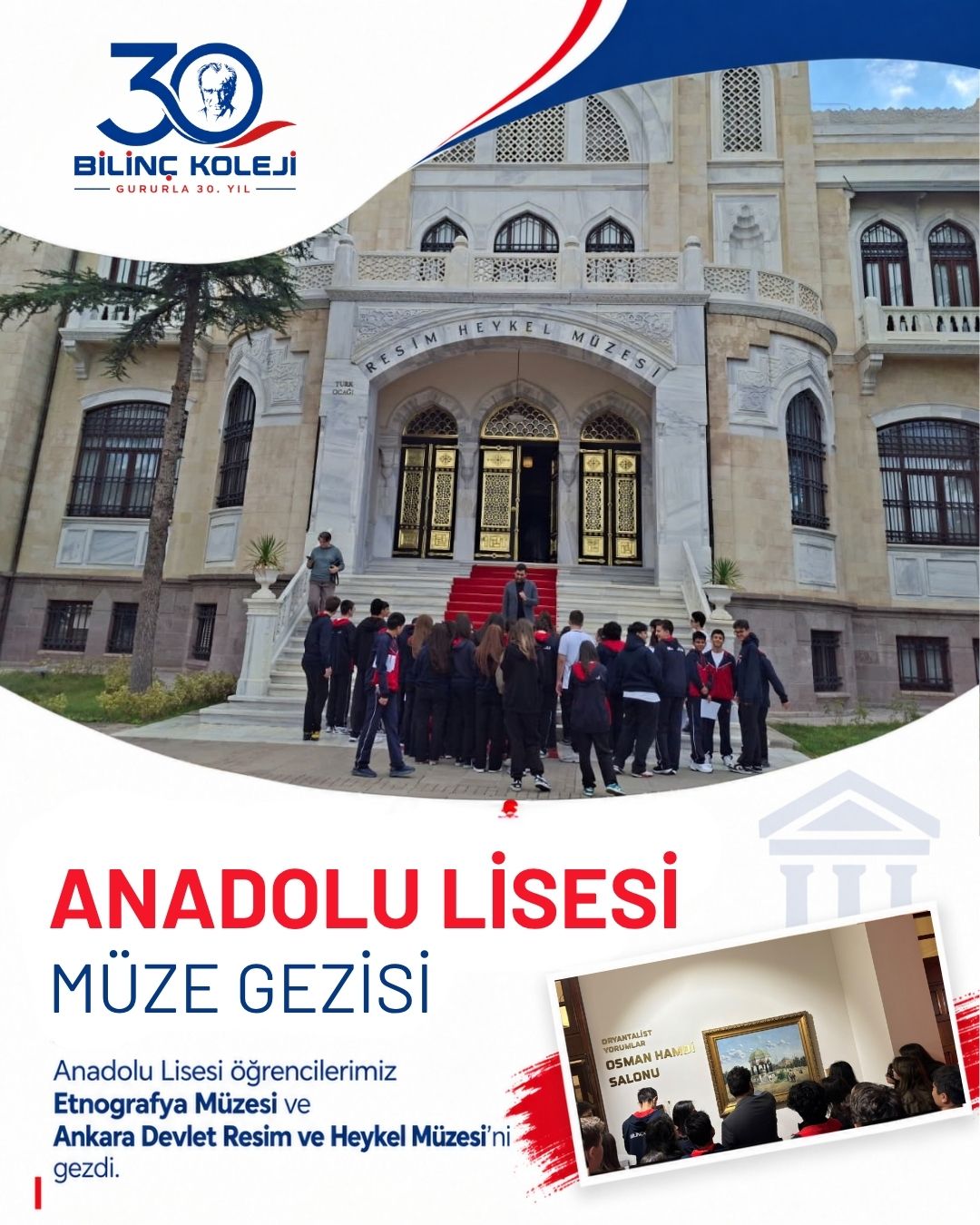 Anadolu Lisesi Resim Heykel Müzesi Gezisi