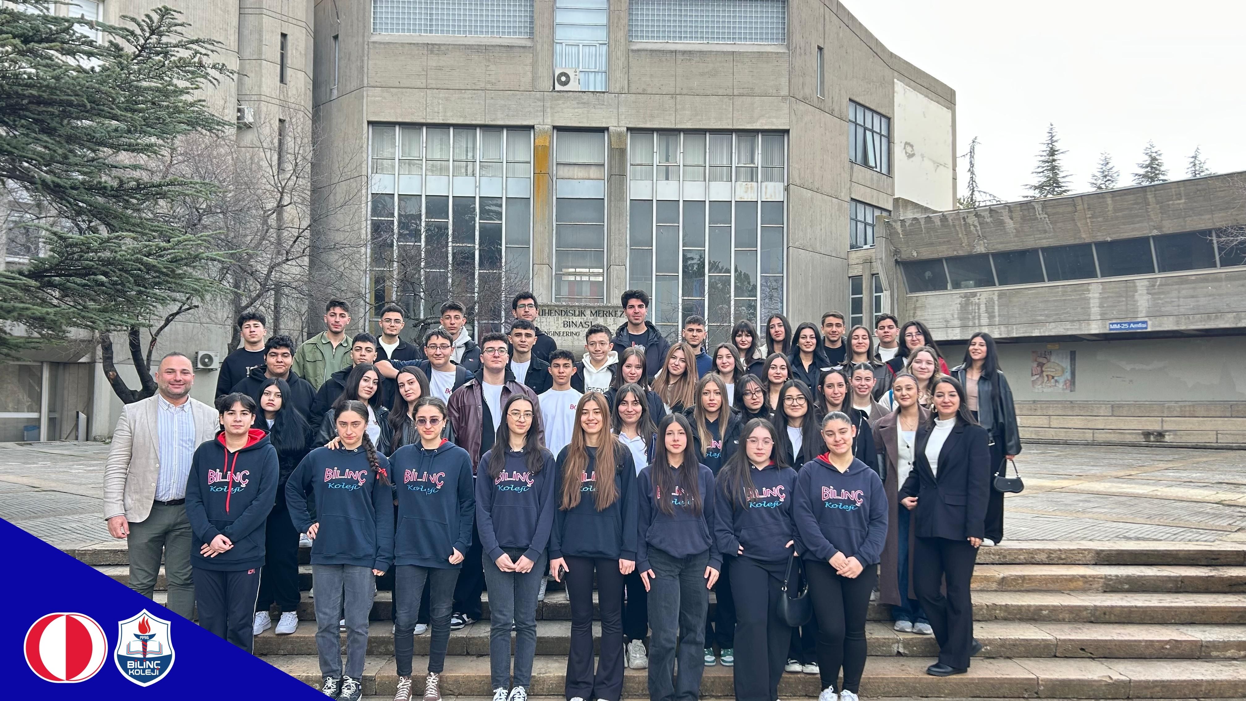 Bilinç Koleji Anadolu Lisesi Öğrencilerinden ODTÜ Kampüs Ziyareti